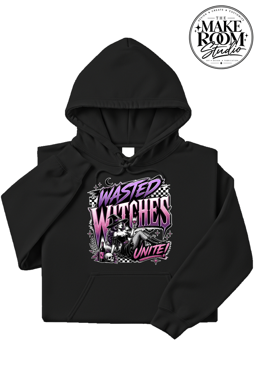 Wasted Witches Unite Hoodie