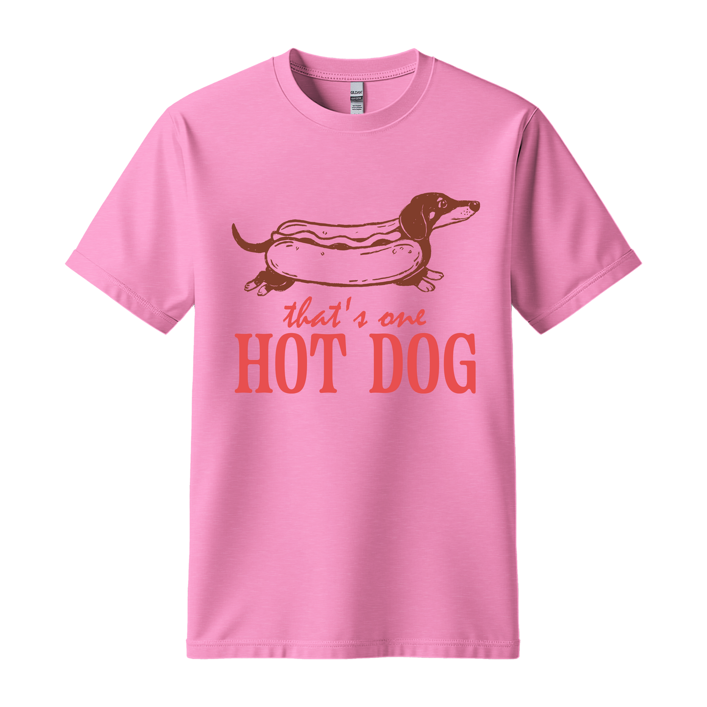 That’s One Hot Dog Shirt – Funny Dachshund Hotdog Tee