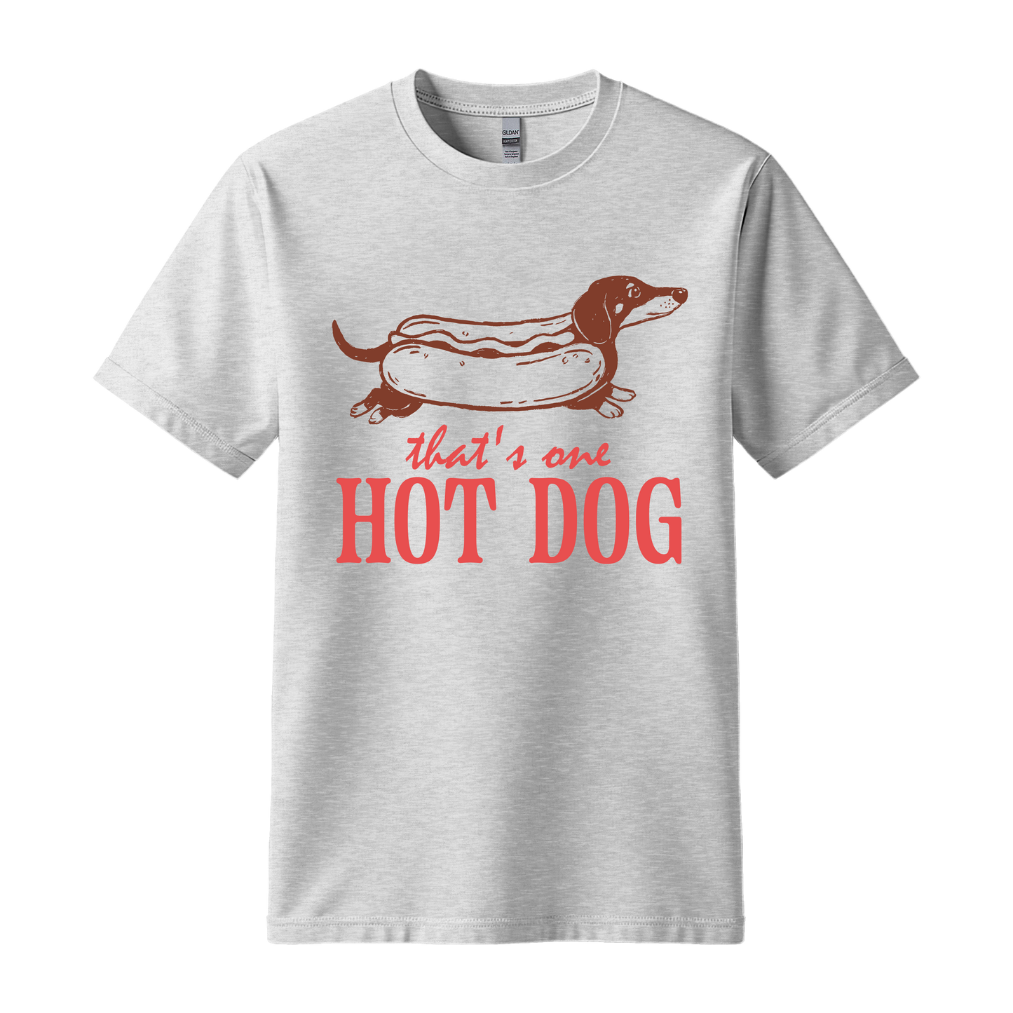 That’s One Hot Dog Shirt – Funny Dachshund Hotdog Tee