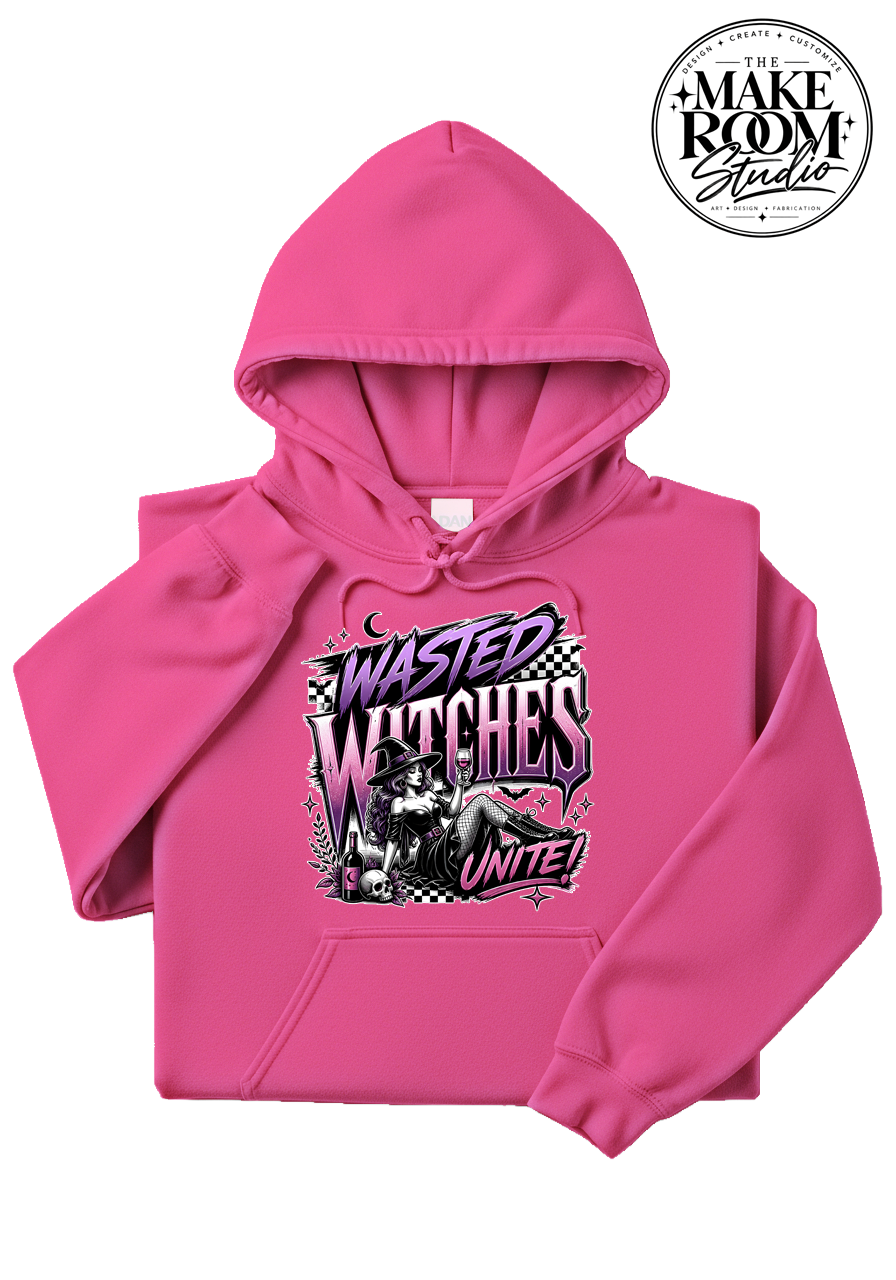 Wasted Witches Unite Hoodie