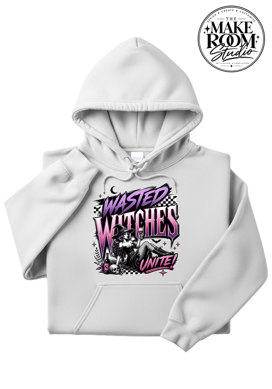 Wasted Witches Unite Hoodie